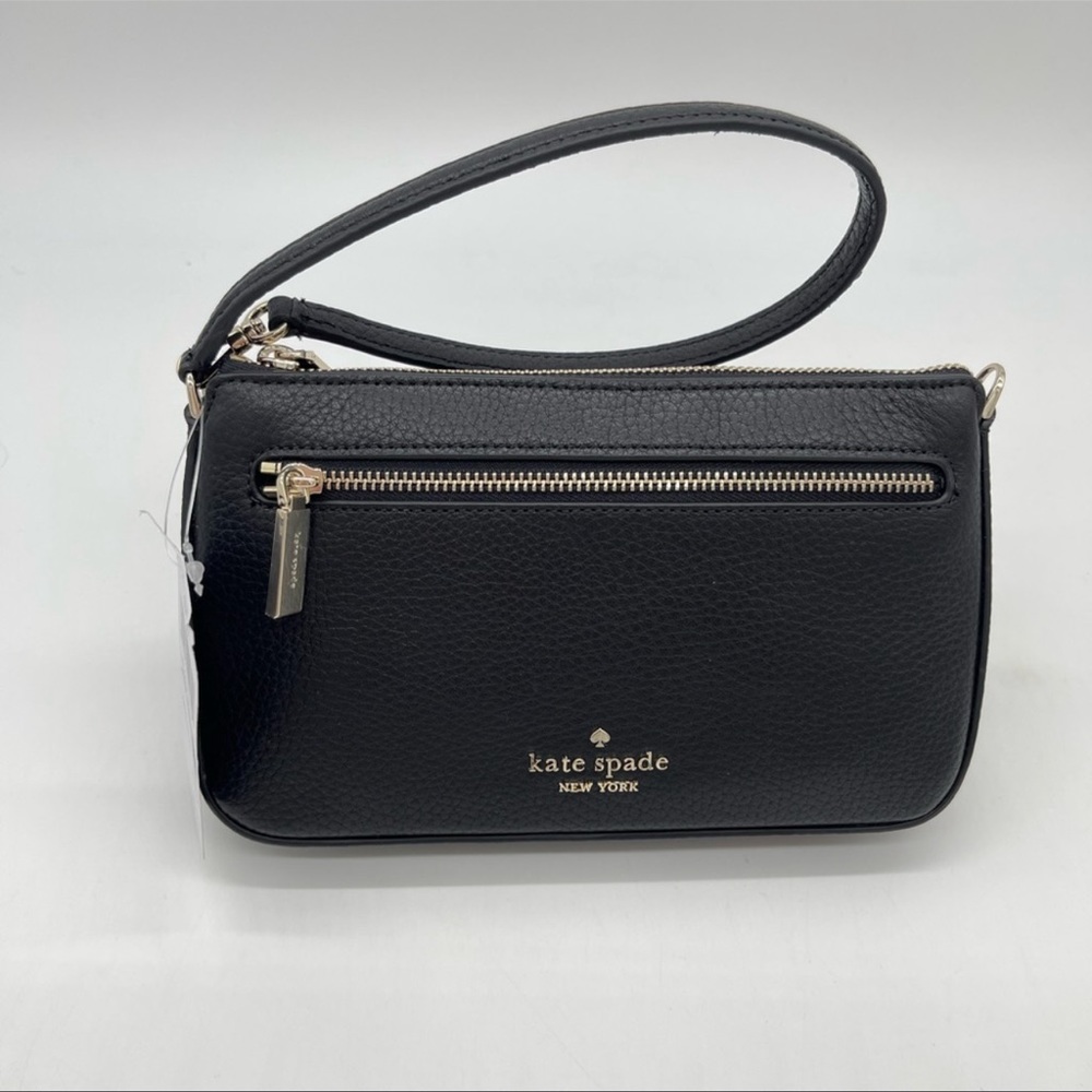 Kate Spade Leila Convertible Mini Pachette Bag Black - Picture 6 of 11
